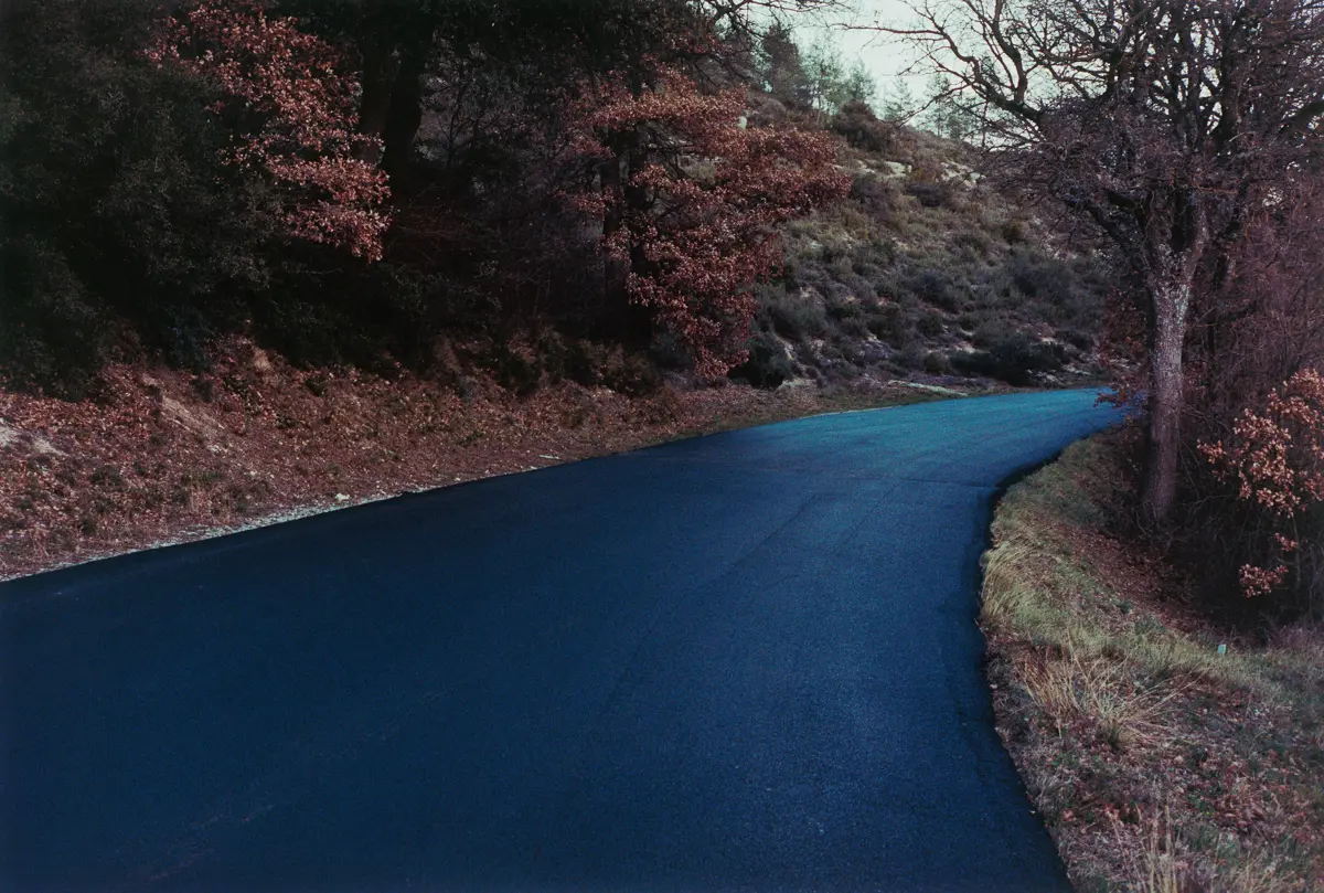 Samuel Laurence Cunnane Blue Road, 2023. Hand Printed C Type Print On Archival Photo Paper © Samuel Laurence Cunnane. Courtesy Of The Artist (1)