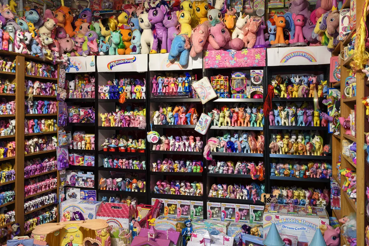 My Little Pony Collection By Miranda Worby In Come As You Really Are By Hetain Patel And Artangel. Photograph By Thierry Bal Min (1)