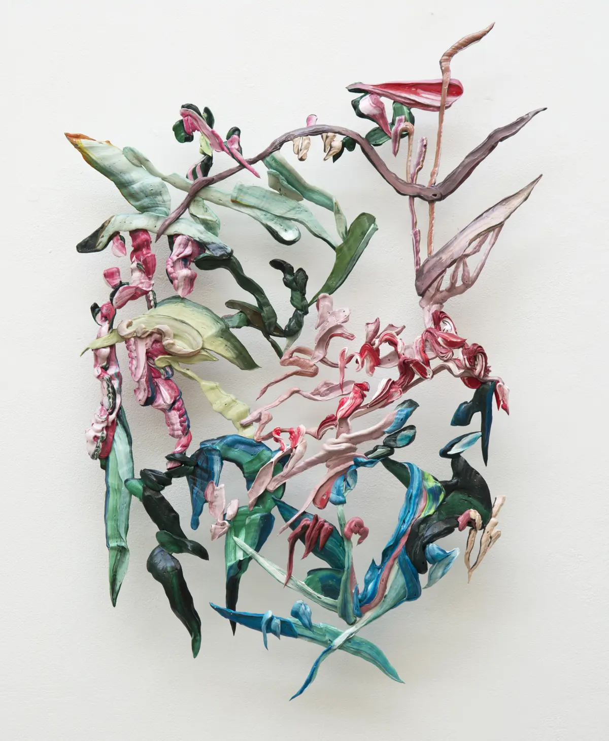 Wang Ziling, 'All Of Nature Grows', 2023, Suspended Hardened Paint, 83 X 60 X 14 Cm 32 5 8 X 23 5 8 X 5 1 2 In, HOFA Gallery Wang Ziling, 'All Of Nature Grows', 2023, Suspended Hardened Paint, 83 X 60 X 14 Cm 32 5 8 X 23 5 8 X 5 1 2 In, HOFA Gallery