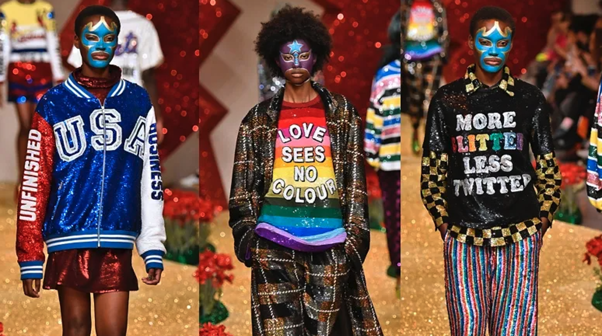 Slogan Tshirts Ashish